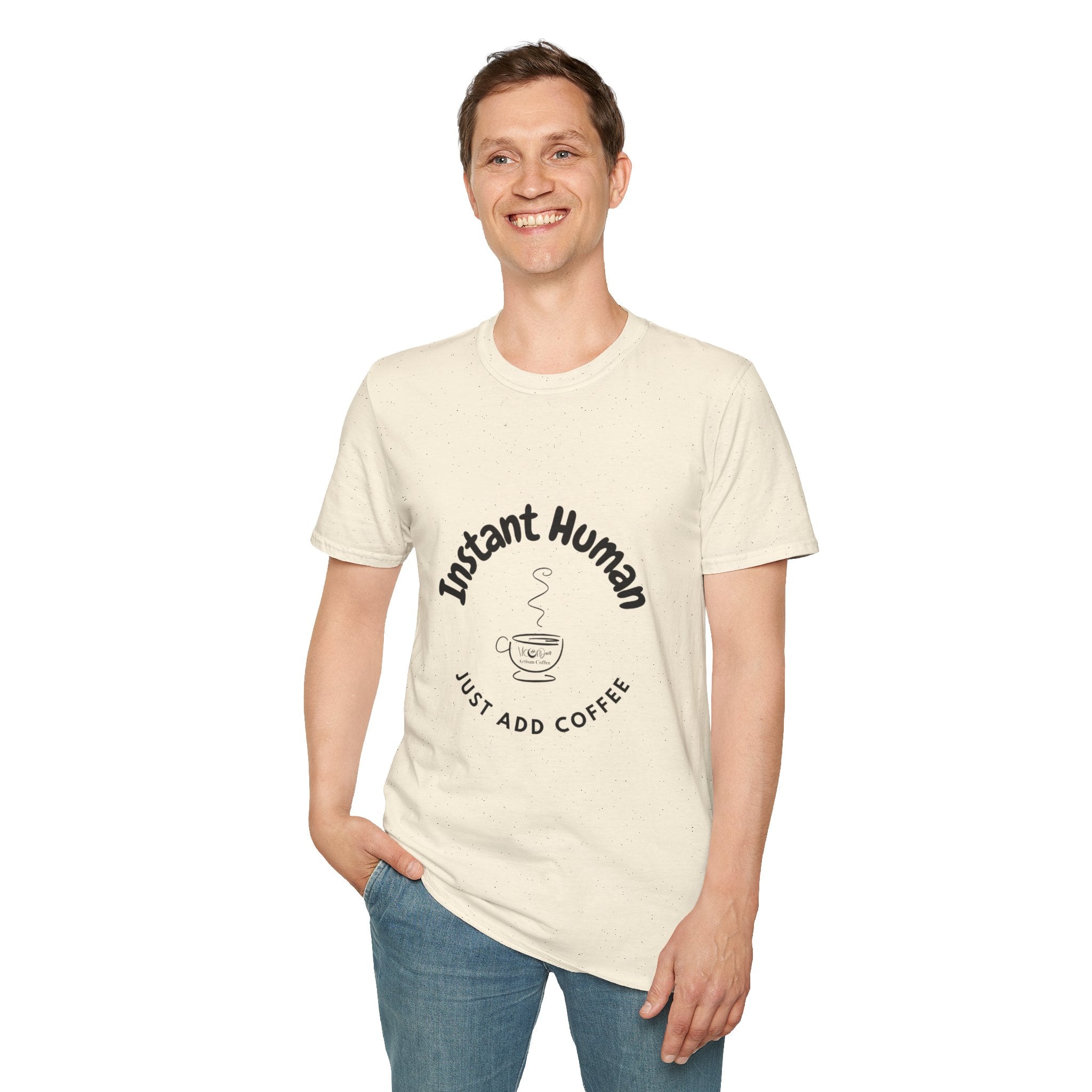 Instant Human Just Add Coffee T-Shirt