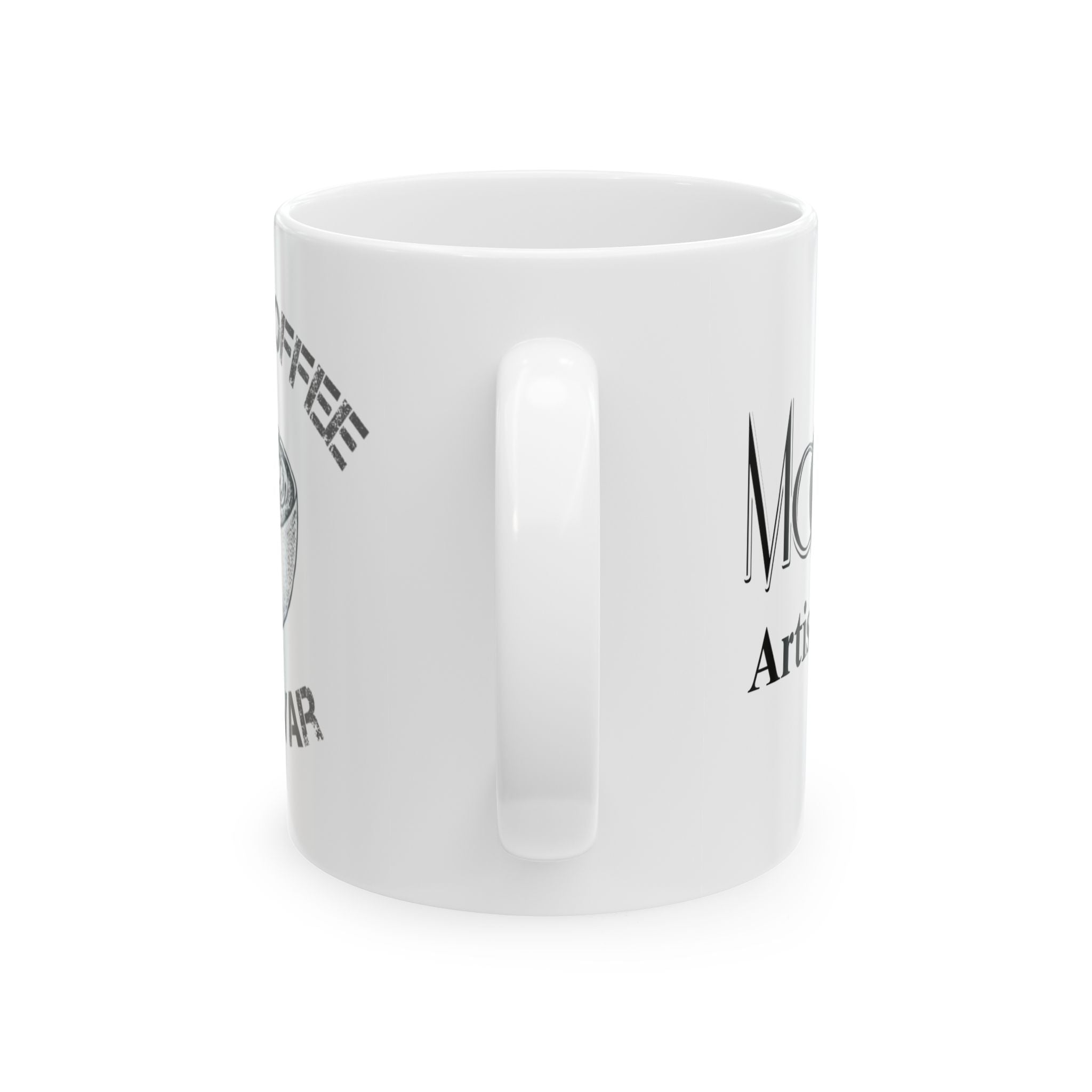 "Make Coffee Not War" Ceramic Mug, (11oz, 15oz)