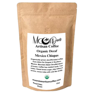 Organic Decaf Mexico Chiapas coffee